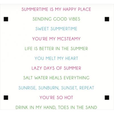 LDRS Creative Clear Stamps - Summer Fun Sentiment Stack