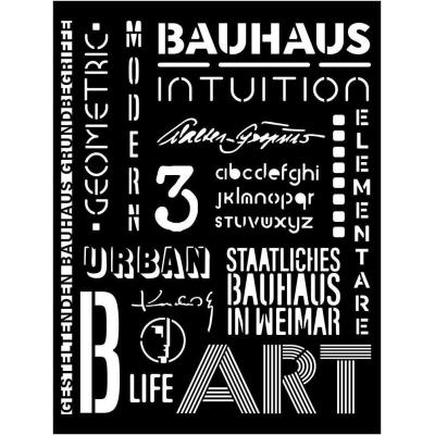Stamperia Bauhaus Stencil - Writings
