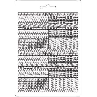 Stamperia Bauhaus Moulds - Textile Pattern