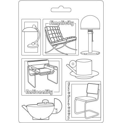 Stamperia Bauhaus Moulds - Chairs