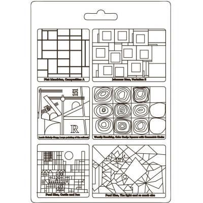 Stamperia Bauhaus Moulds - Squares