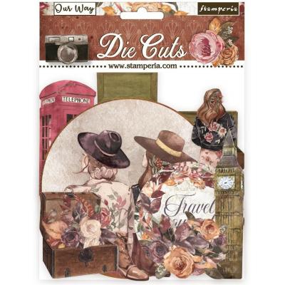 Stamperia Our Way Die Cuts - Die Cuts