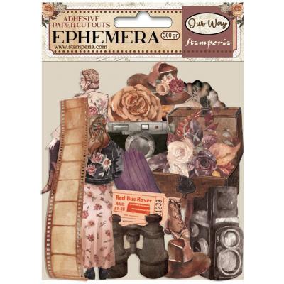 Stamperia Our Way Die Cuts - Ephemera