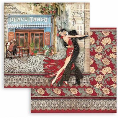 Stamperia Desire Designpapier - Place du Tango