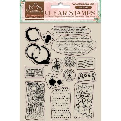 Stamperia Create Happiness Clear Stamps - Elements