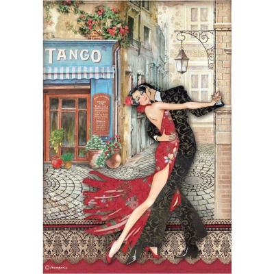 Stamperia Desire Spezialpapier - Tango
