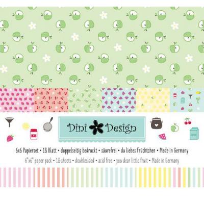 Dini Design Du Liebes Früchtchen Designpapiere - Paper Pack
