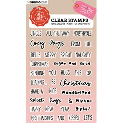 StudioLight Sweet Stories Nr.295 Clear Stamps - Christmas Loading