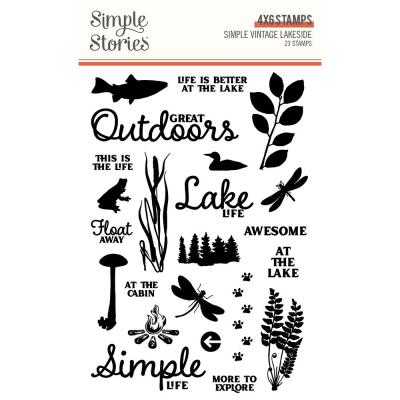 Simple Stories Lakeside Clear Stamps - Lakeside