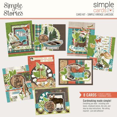 Simple Stories Lakeside Die Cuts - Cards Kit