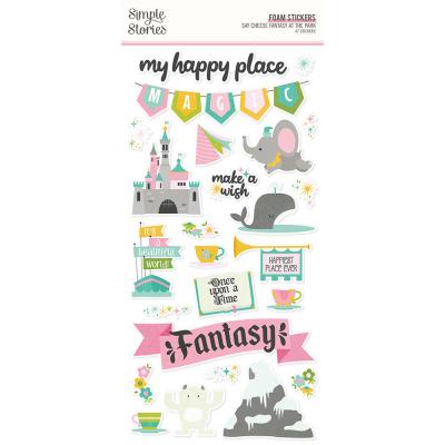 Simple Stories Say Cheese Fantasy At The Park Sticker - Foam Stickers