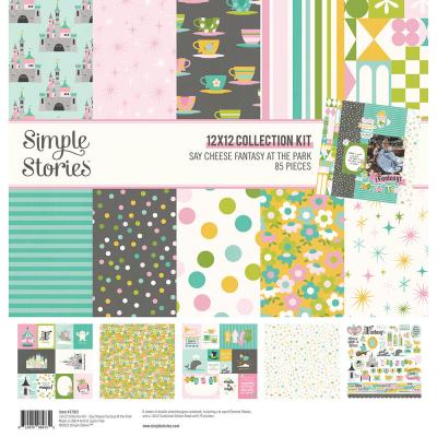 Simple Stories Say Cheese Fantasy At The Park Designpapiere - Collection Kit