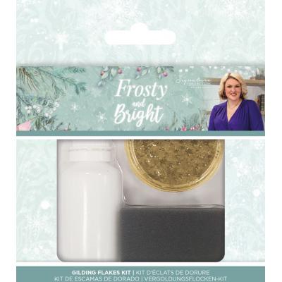Crafter's Companion Frosty And Bright - Gilding Flakes Kit