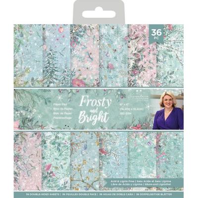 Crafter's Companion Frosty And Bright Designpapiere - Paper Pad