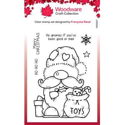 Creative Expressions Woodware Clear Stamps - Santa Gnome
