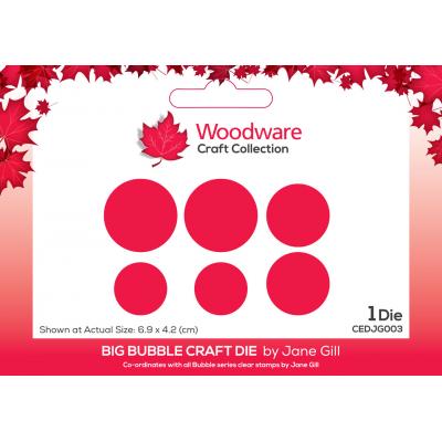 Creative Expressions Woodware Craft Collection Craft Die - Big Bubble