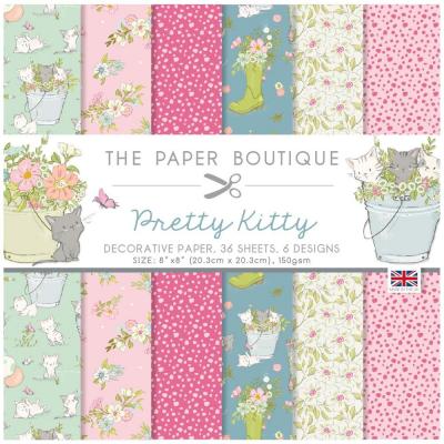 The Paper Boutique Pretty Kitty Designpapiere - Decorative Papers