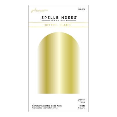 Spellbinders Hotfoil Stamp - Glimmer Essential Solid Arch