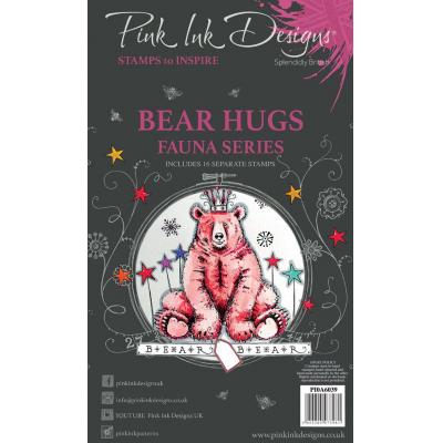 Creative Expressions Pink Ink Designs Clear Stamps - Bear Hugs