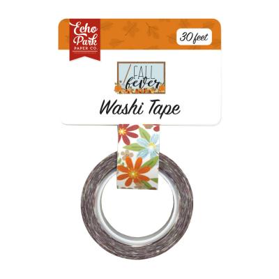 Echo Park Fall Fever Washi Tape - Flowers