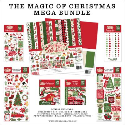 Echo Park The Magic Of Christmas Designpapiere - Mega Bundle