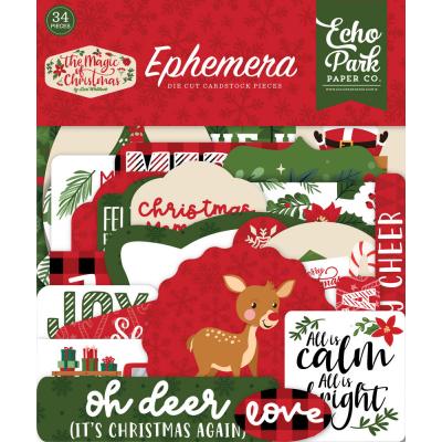 Echo Park The Magic Of Christmas Die Cuts - Ephemera