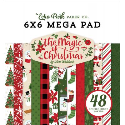 Echo Park The Magic Of Christmas Designpapiere - Cardmakers Mega Pad