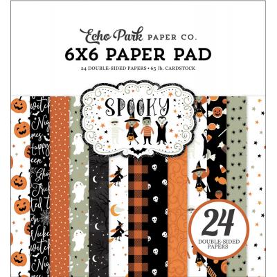 Echo Park Spooky Designpapier - Paper Pad