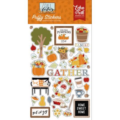 Echo Park Fall Fever Sticker - Puffy Stickers