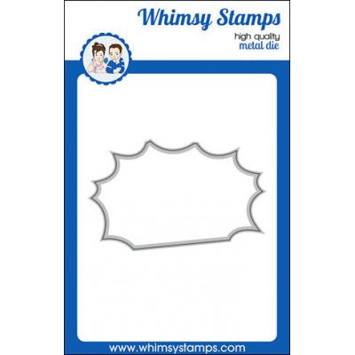Whimsy Stamps Deb Davis Die - Comic Book Page