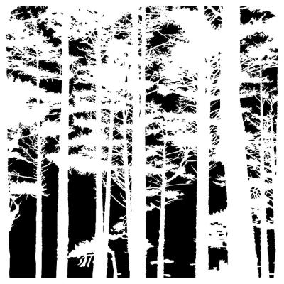 The Crafter's Workshop Stencil - Tree Canopy