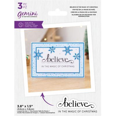 Gemini Stamp & Die - Believe In The Magic Of Christmas