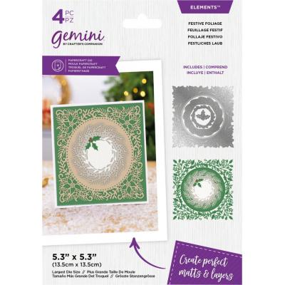 Gemini Christmas Nesting Elements Dies - Festive Foliage