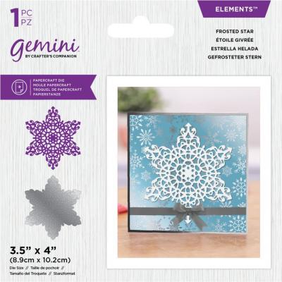 Gemini Elements Die - Doily Frosted Star