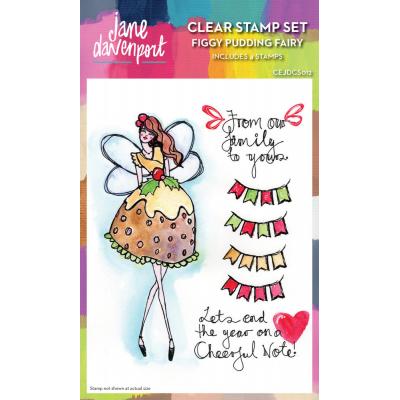 Jane Davenport Clear Stamps - Figgy Pudding Fairy