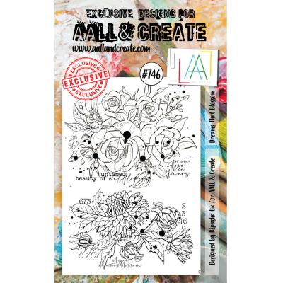 AALL & Create Clear Stamps Nr. 746 - Dreams That Blossom