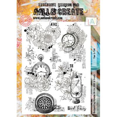 AALL & Create Clear Stamps Nr. 743 - Time & Tide