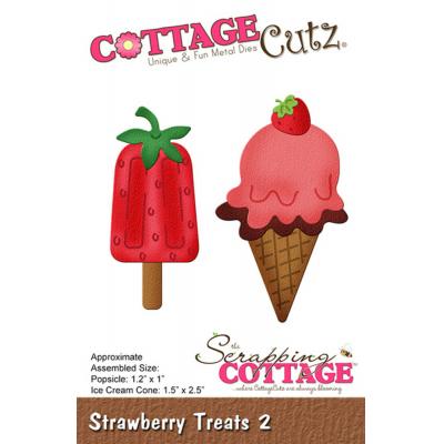 CottageCutz Dies - Strawberry Treats 2