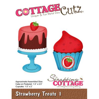 CottageCutz Dies - Strawberry Treats 1