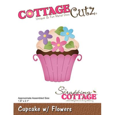 CottageCutz Dies - Cupcake Flowers