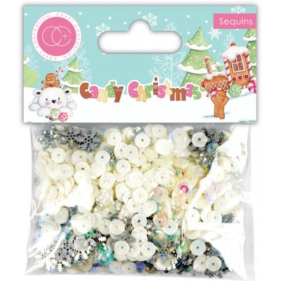 Craft Consortium Candy Christmas Embellishments - Sequins