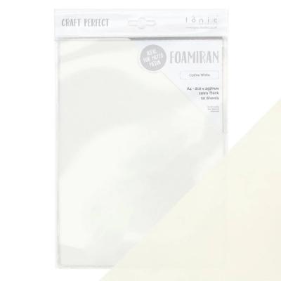 Tonic Studios Spezialpapiere - Foamiran Cotton White