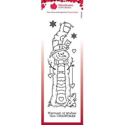 Woodware Clear Stamps - Tall Snowman