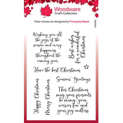 Woodware Clear Stamps - Loving Christmas