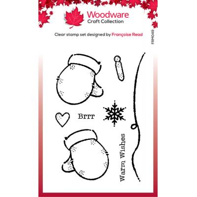 Woodware Clear Stamps - Gloves