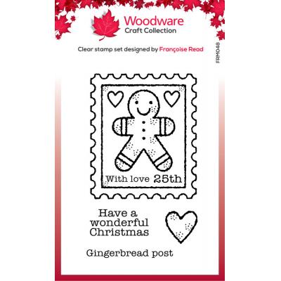 Woodware Clear Stamps - Gingerbread