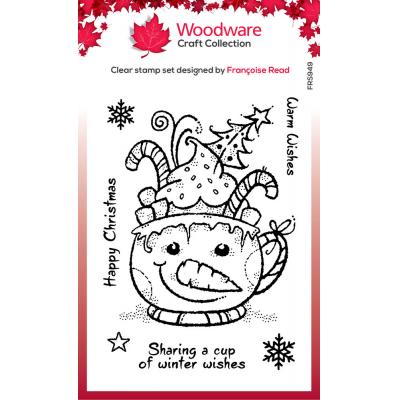 Woodware Clear Stamps - Frosty Cup