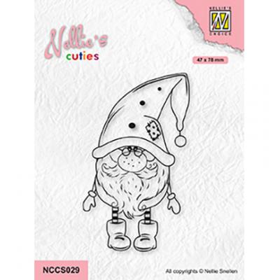 Nellie's Choice Clear Stamp - Christmas Gnome