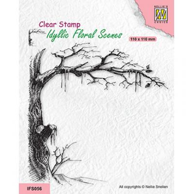 Nellie's Choice Clear Stamp - Ice Tree