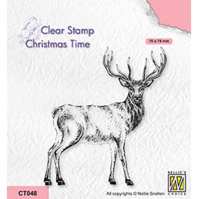 Nellie's Choice Clear Stamp - Deer